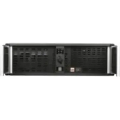 ISTAR D-300-FS-SILVER - 3U COMPACT STYLISH RACKMOUNT CHASSIS FRONT-MOUNTED ATX POWER