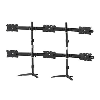 DYCONN DE766S-S - DYCONN ARGENTAVIS 6-MONITOR MOUNT.