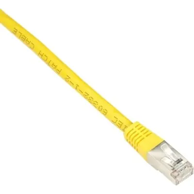 BLACK BOX CORPORATION EVNSL0272YL-0006 - CAT6 250-MHZ STRANDED ETHERNET PATCH CABLE WITH SLIM FORM-FA