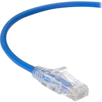 BLACK BOX CORPORATION C6APC28-BL-03 - CAT6A 500-MHZ SNAGLESS 28AWG STRANDED ETHERNET PATCH CABLE -