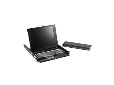 BLACK BOX CORPORATION KVT417A-8UV-R2 - BLACK BOX KVT417A-8UV-R2 SERVTRAY KVM LCD CONSOLE TRAY AND S