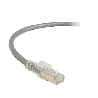 BLACK BOX CORPORATION C6PC70S-GY-05 - CAT6 250-MHZ LOCKING SNAGLESS STRANDED ETHERNET PATCH CABLE 