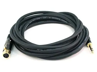 Monoprice 4771 - XLR F TO 14INCH TRS M 16AWG CABLE 15FT