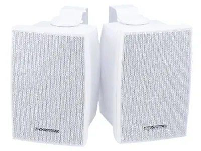 Monoprice 6971 - Weatherproof IndoorOutdoor Stereo Speakers (Pair)