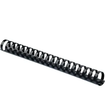 FELLOWES 52509 - BINDING COMBS PLASTIC - BLACK 34IN 25PK,DDS MUST BE ORDERED 