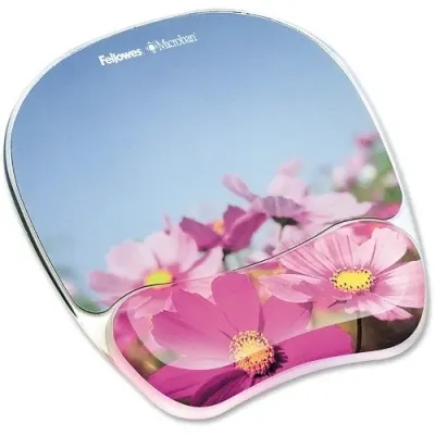 FELLOWES 9179001 - Fellowes Photo Gel Mouse Pad Wrist Rest with Microban - Pink