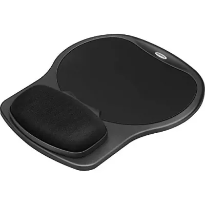 FELLOWES 93730 - PATENTED WRIST REST MECHANISM GLIDES FREELY FOR OPTIMAL POSI