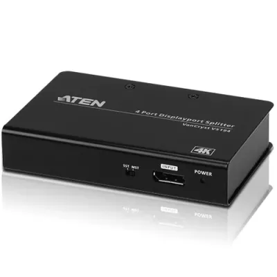 Aten Technologies VS194 - 4-PORT 4K DISPLAYPORT SPLITTER WITH MSTSST
