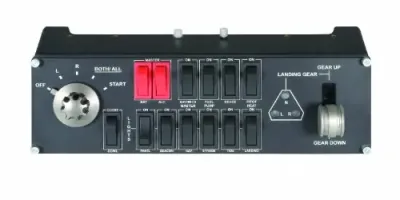 Logitech 945-000030 - Logitech Pro Flight Switch Panel for Flight Simulator