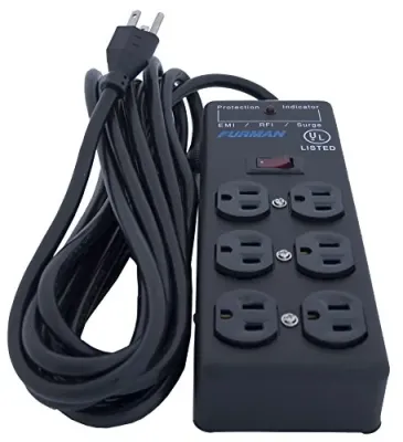 FURMAN SS-6B - FURMAN SS-6B 15A Surge Strip with Power Conditioning