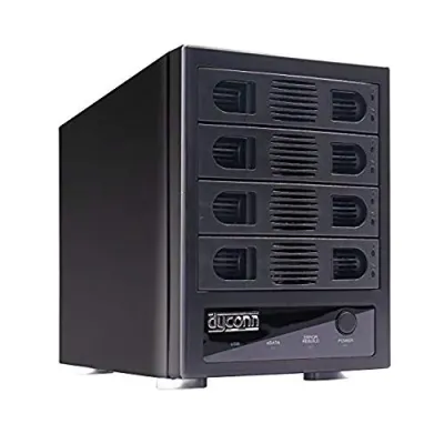 DYCONN DY-R4U3SB - RAID VAULT 4 2.5 3.5 HDD 4 BAY RAID ENCLOSURE READ 4 HDDS AT