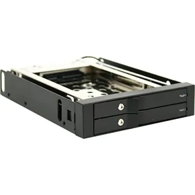 CRU DATAPORT 6710-6500-9500 - RJ21S; FITS IN A 3.5IN PC BAY; ACCEPTS TWO 2.5IN SATA OR SAS