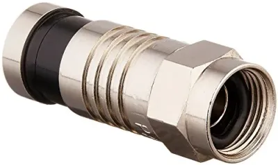 C2G 41074 - RG6 Compression F-Type Connectors with O-Ring - 10 Pack