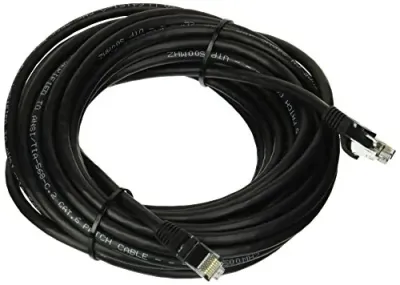 LEGRAND 03988 - 30FT CAT6 SNAGLESS UTP CABLE-BLK