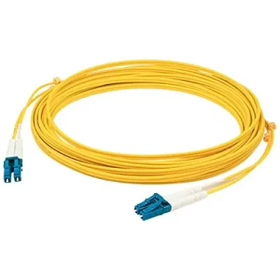 ADDON ADD-ALC-ALC-2M9SMF - 2M ALC to ALC Male Yellow OS2 Duplex Fiber Patch Cable