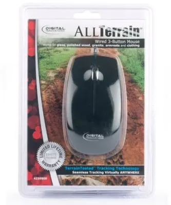 Allsop 4230800 - DIGITAL INNOVATIONS ALLTERRAIN WIRED DESKTOP MOUSE