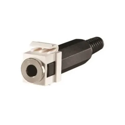 LEGRAND KS14ST-88 - ORTRONICS CLOUD WHITE 14IN STEREO JACK KEYSTONE