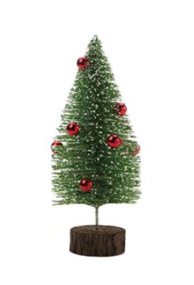 Christmas Collection 10018687 - Short Glitter Tree With Ornaments