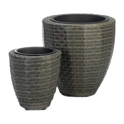 Summerfield Terrace 10018733 - Monterey Wicker Round Planters