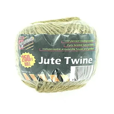 STERLING MT186 - Durable Biodegradable Jute Twine for Home and Garden