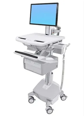 ERGOTRON SV44-13C2-1 - Ergotron StyleView LCD Cart with Dual Drawers, LiFe Battery