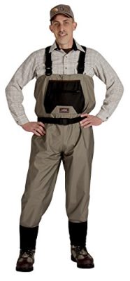 Caddis Wading Systems CA9902W-XXLS - Caddis Mens Breathable Stockingfoot Waders - XXL Stout Tan