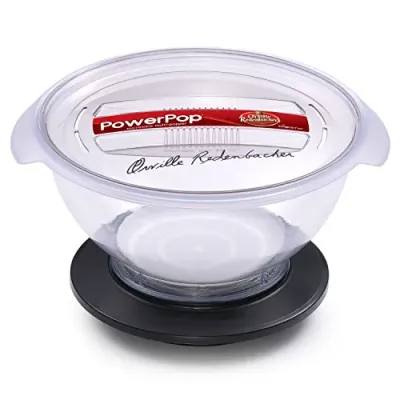 Presto 04830 - Presto 04830 PowerPop Microwave Multi-Popper, Black