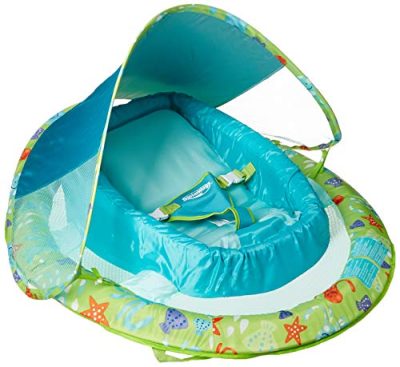 SwimWays 11554 - Baby Spring Float w Canopy Grn
