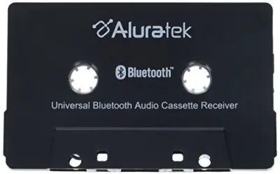 Aluratek ABCT01F - Universal Bluetooth Retro Cassette Adapter Receiver