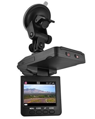 Ematic DVR120 - 2.5 HD Dashcam w Night Vision