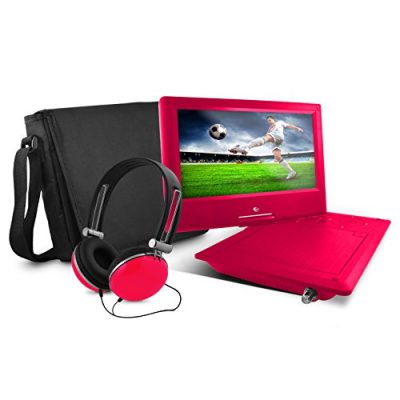 Ematic EPD919BTP - 9 Portable DVD Player Pink