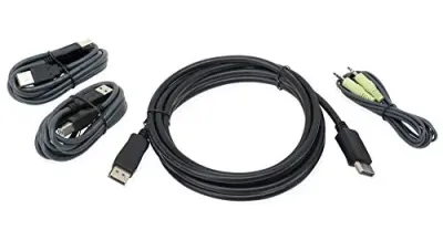 IOGear G2L903UTAA3 - 10ft 4K DisplayPort KVM Cable for IOGEAR Switches