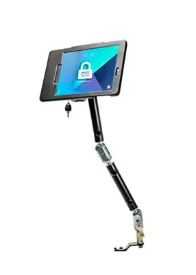 CTA DIGITAL PAD-MFSCG - Secure Multi-Flex Tablet Car Mount for Galaxy Tab