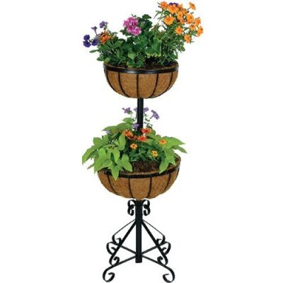 Gardman USA R525 - 2 Tier Forge Planter