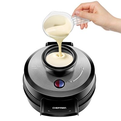 Chefman RJ04-4RV-TGT - Perfect Pour Volcano Waffle