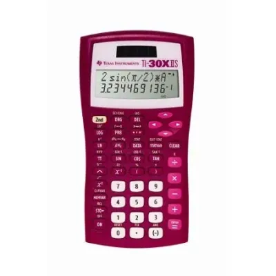 Texas Instruments 30XIIS/TBL/1L1/BB - Texas Instruments TI-30XIIS Scientific Calculator - Raspberr