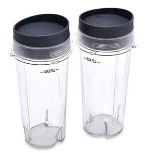 SharkNinja XSK2424 - Nutri Ninja Cups w Lids 2 24oz