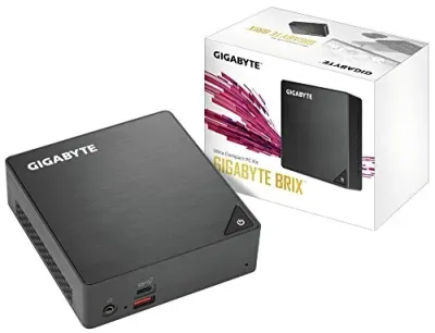 GIGABYTE GB-BRI7-8550-BW - GIGABYTE Mini PC with Intel Core i7-8550U and 64GB RAM
