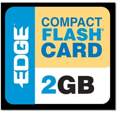 EDGE MEMORY PE194529 - 2GB Compact Flash Card - High-Speed Data Storage
