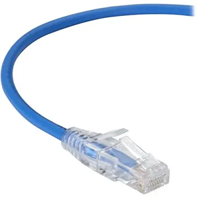 BLACK BOX CORPORATION C6PC28-BL-02 - BLACK BOX SLIM-NET CAT6 PATCH CABLES FEATURE A LOW-PROFILE D