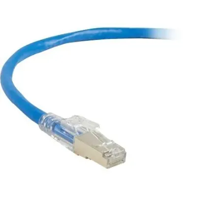 BLACK BOX CORPORATION C6APC80S-BL-03 - GIGATRUE 3 CAT6. SHIELDED PATCH CORD WHI