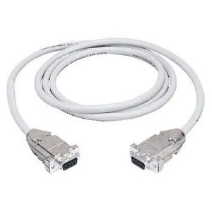BLACK BOX CORPORATION EYN257T-0025-FF - DB9 Serial Null-Modem Cable - 25ft, DB9 FemaleFemale