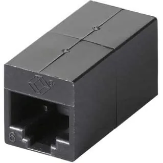 BLACK BOX CORPORATION FM609 - Unshielded CAT6 Coupler for Network Connections