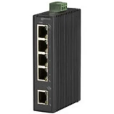 BLACK BOX CORPORATION LBH120A-H - FAST ETHERNET (100-MBPS) HARDENED TEMPERATURE SWITCH - (5) 1