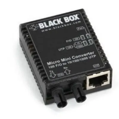 BLACK BOX CORPORATION LMC403A - BRING FIBER TO DESKTOP. FOR MOBILE APPLICATIONS WHERE LIGHT 
