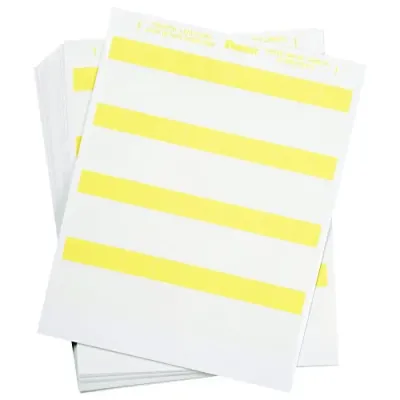 Panduit S100X150YIJ - SELF LAMINATING LABEL 1INWX1.5INH YLW.