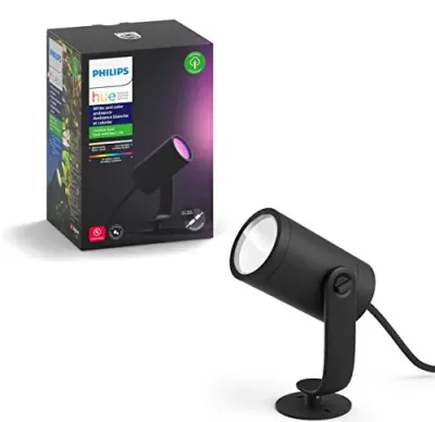 Philips 802074 - Philips Hue Lily Outdoor Smart Spot Light - White & Color