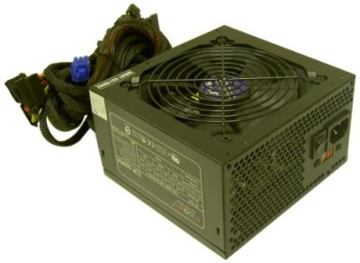 EPower Technology TOP-500PM - EPower Power Supply TOP-500PM 500W ATX12V 2.3 120mm Fan Blac