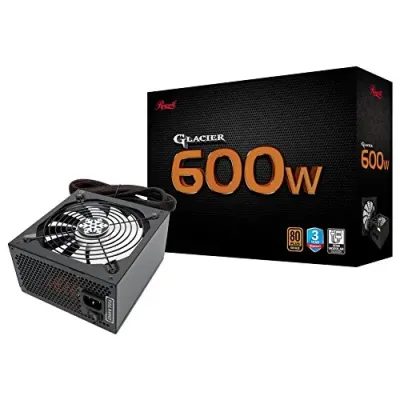 Rosewill GLACIER 600M - Rosewill 600W ATX Power Supply with 80PLUS Bronze Efficiency