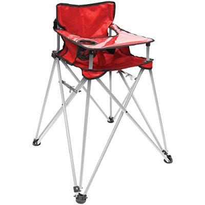 Creative Outdoor 810379 - Creative Outdoor 810379 Folding Baby High Chair (Red)